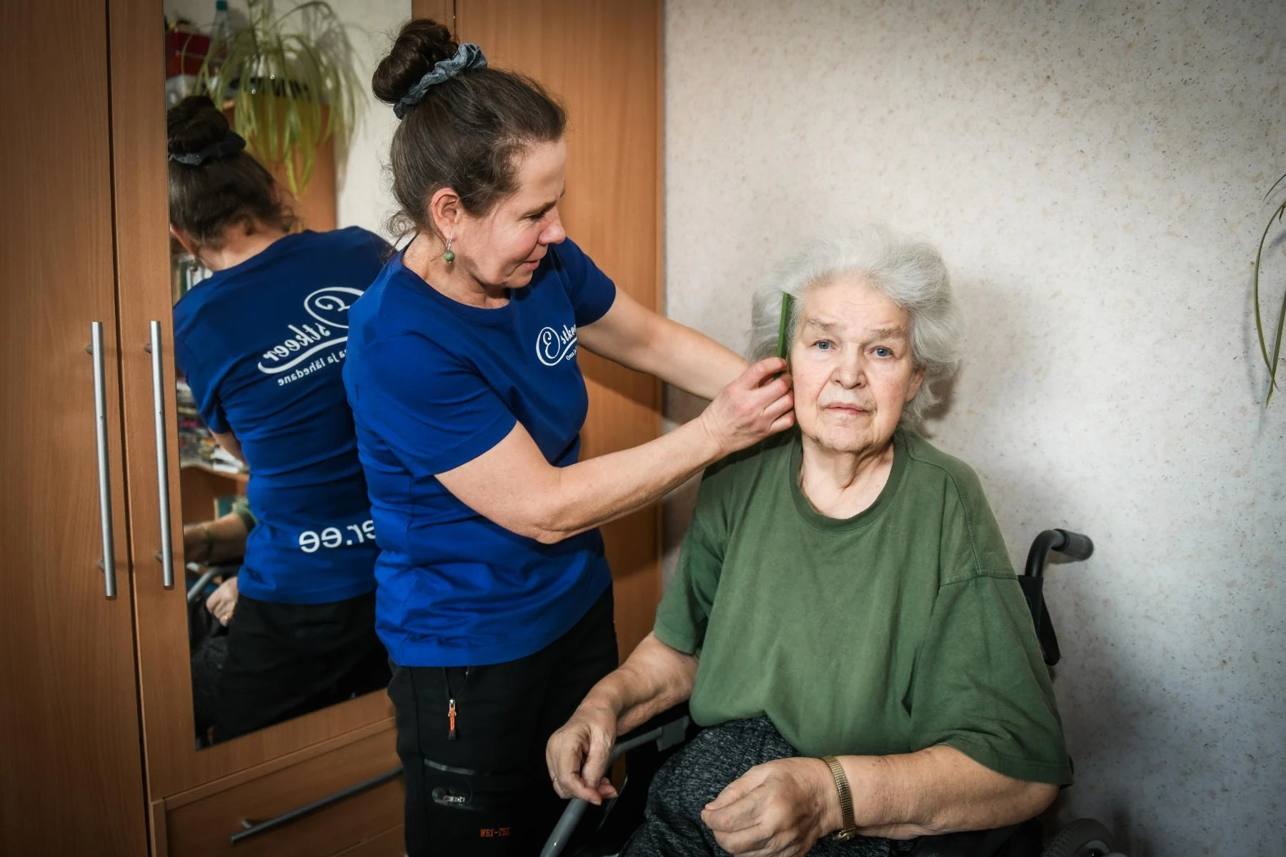 Rafaela hooldaja kodus